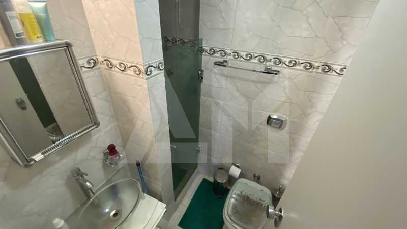 Conheça Banheiro Social do imóvel - Apartamento à venda na Tijuca, Rua Marquês de Valença, 3 quartos, suíte, 2 pisos, vaga de garagem e condomínio com lazer completo, próximo ao metrô São Francisco Xavier. - 2576 - 16 Banheiro Social - 16