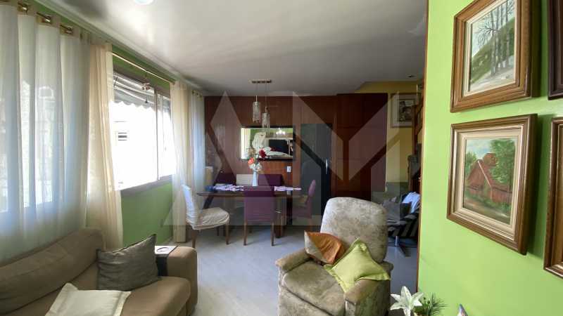 Conheça Sala do imóvel - Apartamento à venda na Tijuca, Rua Marquês de Valença, 3 quartos, suíte, 2 pisos, vaga de garagem e condomínio com lazer completo, próximo ao metrô São Francisco Xavier. - 2576 - 6 Sala - 6