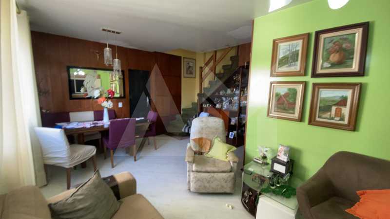 Conheça Sala do imóvel - Apartamento à venda na Tijuca, Rua Marquês de Valença, 3 quartos, suíte, 2 pisos, vaga de garagem e condomínio com lazer completo, próximo ao metrô São Francisco Xavier. - 2576 - 4 Sala - 4
