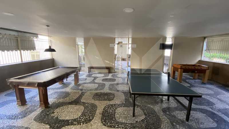 Conheça Sala de Jogos do imóvel - Apartamento à venda na Tijuca, Rua Marquês de Valença, 3 quartos, suíte, 2 pisos, vaga de garagem e condomínio com lazer completo, próximo ao metrô São Francisco Xavier. - 2576 - 27 Sala de Jogos - 27