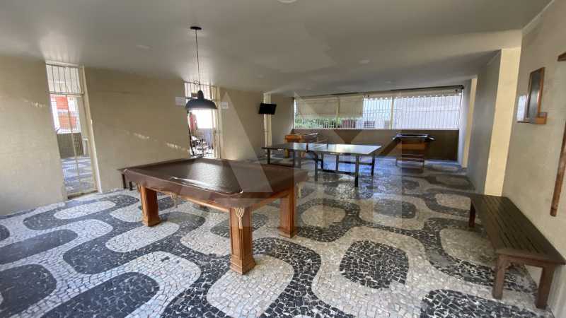 Conheça Sala de Jogos do imóvel - Apartamento à venda na Tijuca, Rua Marquês de Valença, 3 quartos, suíte, 2 pisos, vaga de garagem e condomínio com lazer completo, próximo ao metrô São Francisco Xavier. - 2576 - 28 Sala de Jogos - 28