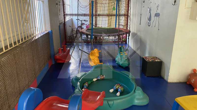 Conheça Espaço Kids do imóvel - Apartamento à venda na Tijuca, Rua Marquês de Valença, 3 quartos, suíte, 2 pisos, vaga de garagem e condomínio com lazer completo, próximo ao metrô São Francisco Xavier. - 2576 - 26 Espaço Kids - 26