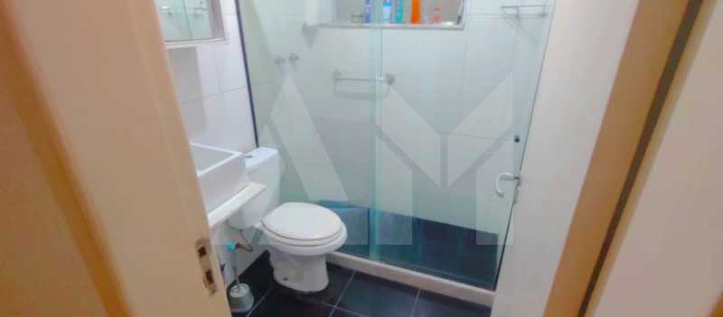 Conheça Banheiro Social do imóvel - Apartamento à venda Rua Uruguai, Tijuca, Rio de Janeiro - R$ 420.000 - 2794 - 5 Banheiro Social - 5
