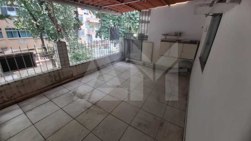 Conheça Terraço do imóvel - Casa à venda Rua Santa Luísa, Tijuca, Rio de Janeiro - R$ 560.000 - 2913 - 19 Terraço - 19