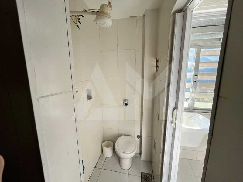 Conheça Banheiro Serviço do imóvel - Apartamento à venda Rua Conde de Bonfim, Tijuca, Rio de Janeiro - R$ 490.000 - 2953 - 22 Banheiro Serviço - 22