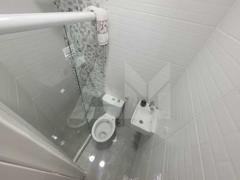 Conheça Banheiro do imóvel - Apartamento à venda Rua Conde de Bonfim, Tijuca, Rio de Janeiro - R$ 485.000 - 3025 - 18 Banheiro - 18