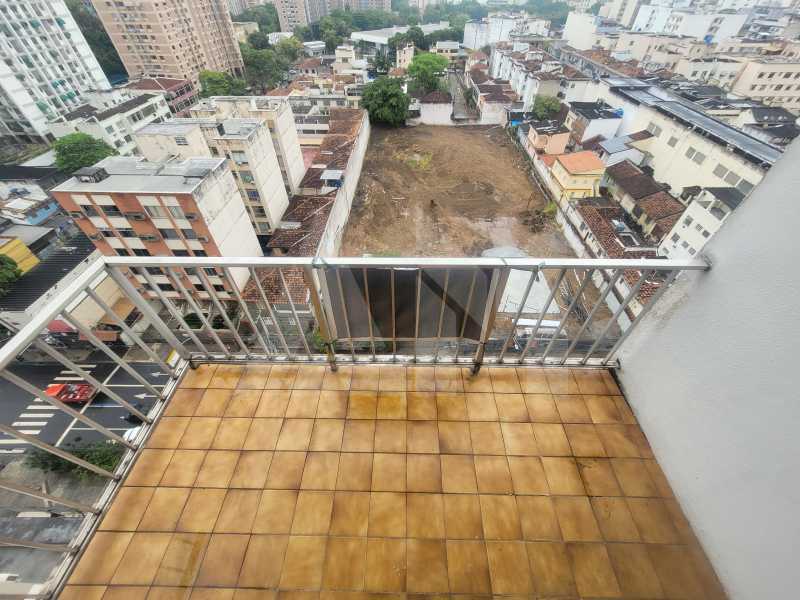 Conheça Varanda do imóvel - Apartamento à venda Rua Teodoro da Silva, Vila Isabel, Rio de Janeiro - R$ 430.000 - 3039 - 5 Varanda - 5