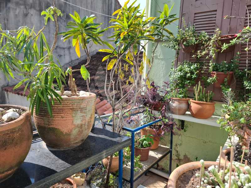 Conheça Jardim do imóvel - Casa de Vila à venda Rua Conde de Bonfim, Tijuca, Rio de Janeiro - R$ 980.000 - 3042 - 15 Jardim - 15
