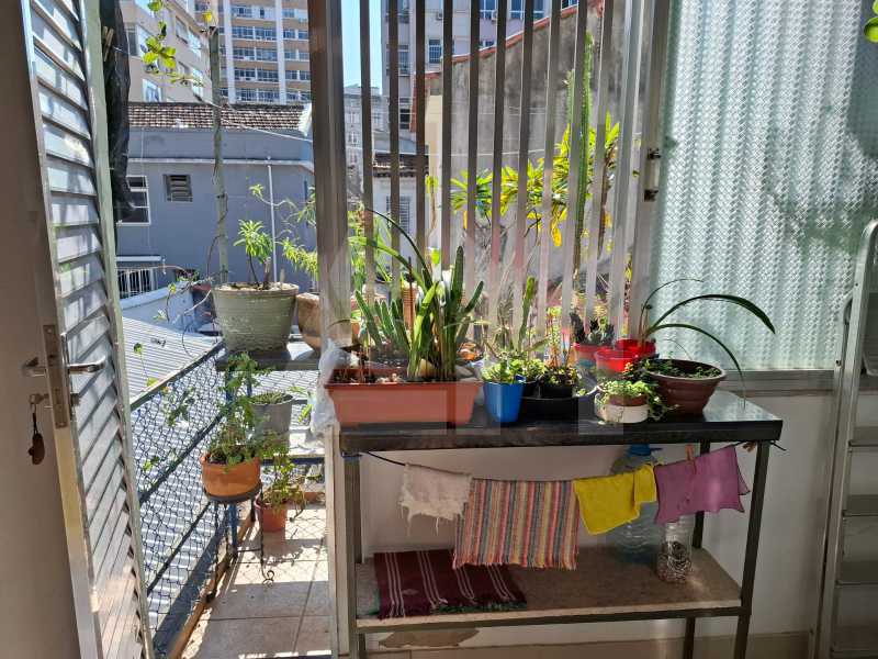 Conheça Varanda do imóvel - Casa de Vila à venda Rua Conde de Bonfim, Tijuca, Rio de Janeiro - R$ 980.000 - 3042 - 11 Varanda - 11