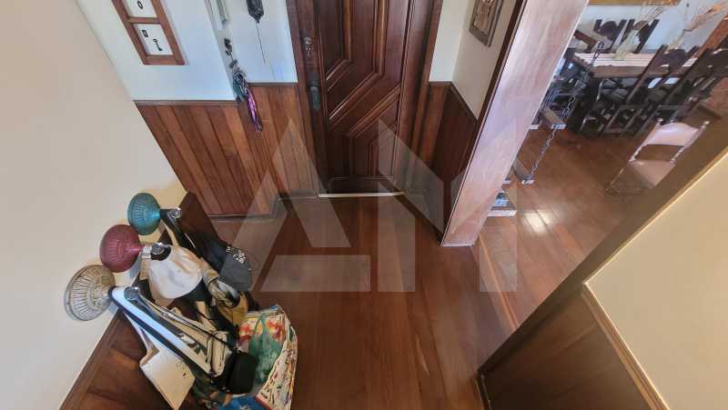 Conheça Hall do imóvel - Cobertura 4 quartos à venda Grajaú, Rio de Janeiro - R$ 1.300.000 - 3089 - 4 Hall - 4