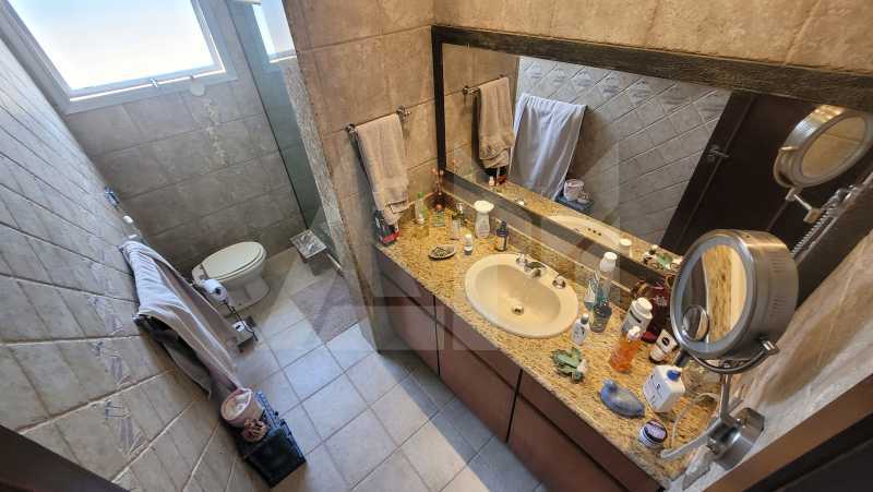 Conheça Banheiro Suíte do imóvel - Cobertura 4 quartos à venda Grajaú, Rio de Janeiro - R$ 1.300.000 - 3089 - 14 Banheiro Suíte - 14
