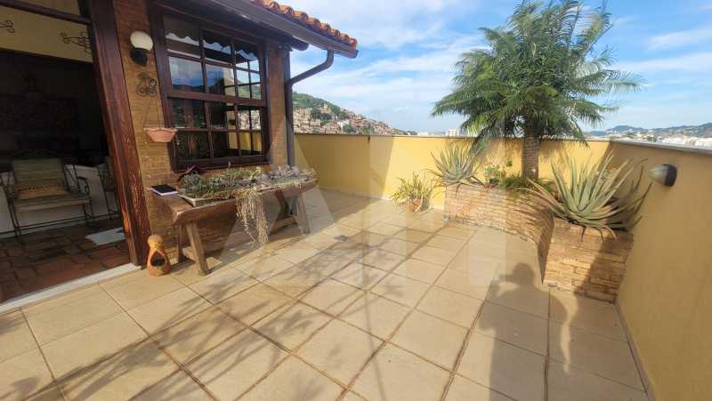 Conheça Terraço do imóvel - Cobertura 4 quartos à venda Grajaú, Rio de Janeiro - R$ 1.300.000 - 3089 - 27 Terraço - 27