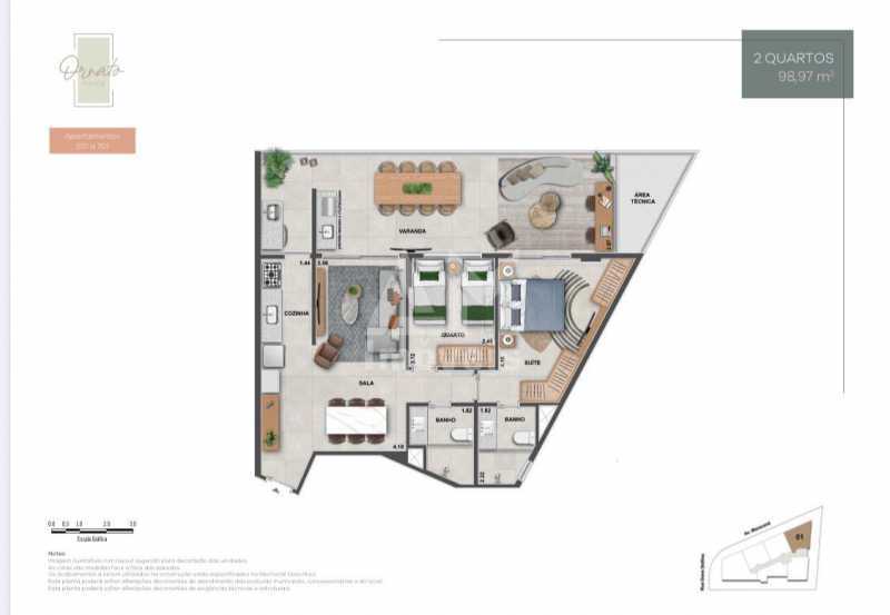 Conheça 3272 do imóvel - Apartamento à venda Rua Dona Delfina, Tijuca, Rio de Janeiro - R$ 936.864 - 3272 - 18 3272 - 18