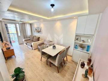 Apartamento à venda no Grajaú com varanda, 2 quartos, suíte, closet, 1 vaga na escritura. - 3416
