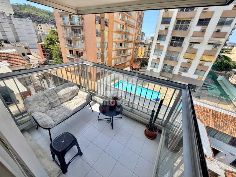 Conheça 3416 do imóvel - Apartamento à venda no Grajaú com varanda, 2 quartos, suíte, closet, 1 vaga na escritura. - 3416 - 9 3416 - 9
