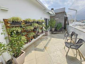 Exclusivo - Cobertura linear à venda com terraço de 80m² e 2 quartos. - 3427
