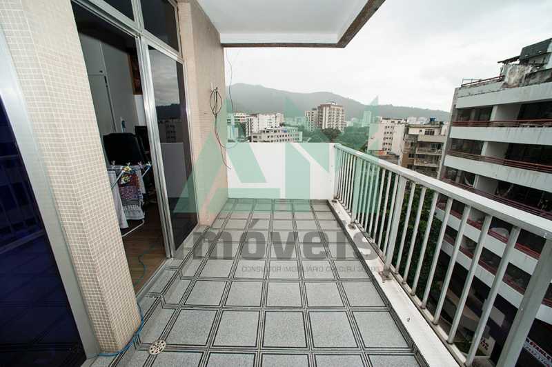 Conheça Varanda do imóvel - Cobertura à venda Rua Juiz de Fora, Grajaú, Rio de Janeiro - R$ 799.000 - 1330 - 6 Varanda - 6