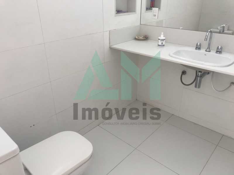 Conheça Banheiro Social do imóvel - Casa de Vila à venda Rua Uruguai, Tijuca, Rio de Janeiro - R$ 1.050.000 - 1658 - 15 Banheiro Social - 15