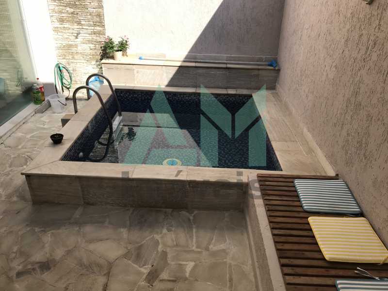 Conheça Pìscina do imóvel - Casa de Vila à venda Rua Uruguai, Tijuca, Rio de Janeiro - R$ 1.050.000 - 1658 - 20 Pìscina - 20