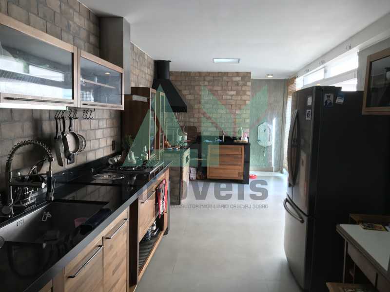 Conheça Cozinha Gourmet do imóvel - Casa de Vila à venda Rua Uruguai, Tijuca, Rio de Janeiro - R$ 1.050.000 - 1658 - 17 Cozinha Gourmet - 17