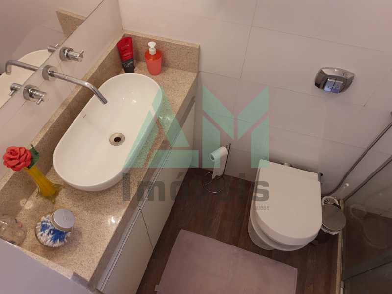 Conheça Banheiro do imóvel - Casa de Vila à venda Rua Dezoito de Outubro, Tijuca, Rio de Janeiro - R$ 870.000 - 1700 - 9 Banheiro - 9