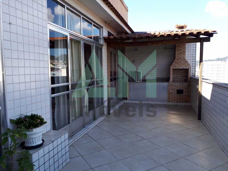 Conheça Terraço do imóvel - Cobertura à venda Rua São Francisco Xavier, Tijuca, Rio de Janeiro - R$ 1.100.000 - 1769 - 19 Terraço - 19