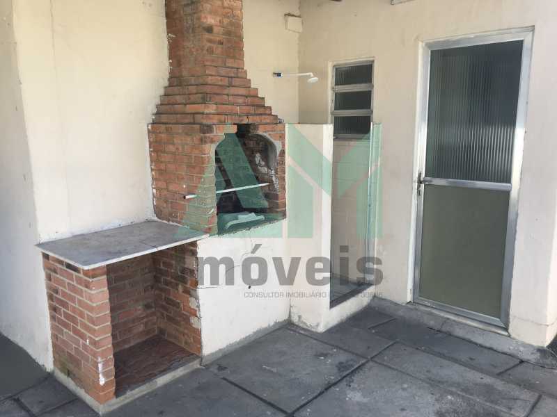 Conheça Churrasqueira do imóvel - Apartamento à venda Rua Visconde de Itamarati, Maracanã, Rio de Janeiro - R$ 480.000 - 1795 - 20 Churrasqueira - 20