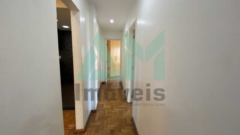 Conheça Circulação do imóvel - Apartamento à venda na Tijuca com 3 quartos, suíte, vista livre e 1 vaga. - 3299 - 14 Circulação - 14