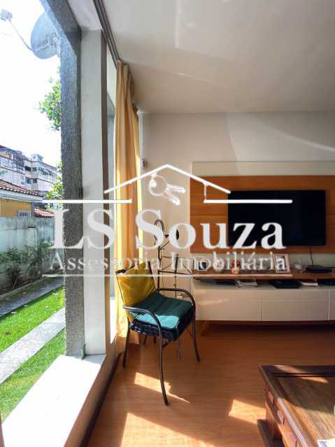 Conheça Sala com saida pela lateral. do imóvel - Casa 3 quartos à venda Rio de Janeiro,RJ Praça Seca - R$ 500.000 - CS0435 - 5 Sala com saida pela lateral. - 5