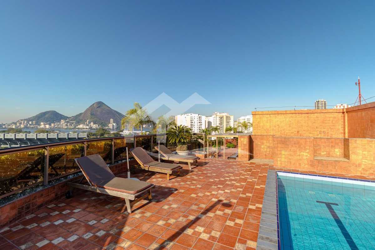 Conheça Piscina do imóvel - Up Leblon: excelente 3 quartos (2 suítes) com vista Cristo e vaga escriturada! - IPAP30109 - 22 Piscina - 22