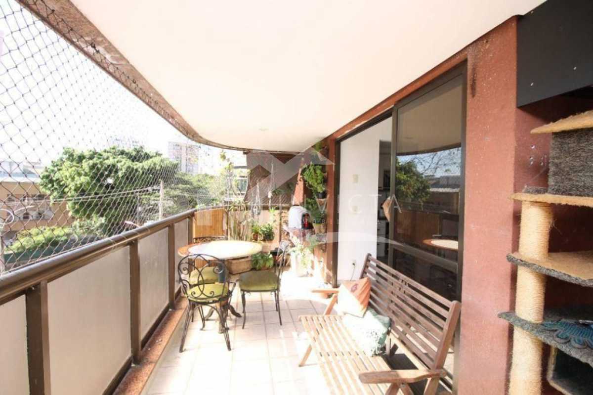 Conheça Varanda do imóvel - Up Leblon: excelente 3 quartos (2 suítes) com vista Cristo e vaga escriturada! - IPAP30109 - 12 Varanda - 12