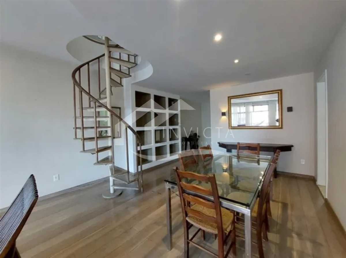 Conheça Sala de jantar do imóvel - Excelente Cobertura Duplex de 220m², 4 quartos (1 suíte), área externa e 2 vagas em Ipanema - IPCO40014 - 13 Sala de jantar - 13