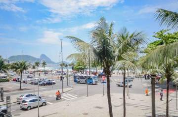 Ótima localização - 4 QUARTOS NA AV. ATLÂNTICA COM VISTA FRONTAL MAR - PSAP40029