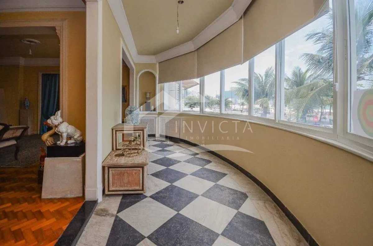 Ótima localização - 4 QUARTOS NA AV. ATLÂNTICA COM VISTA FRONTAL MAR - PSAP40029