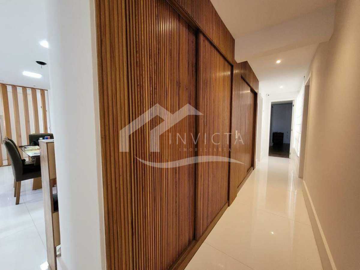 Conheça corredor do imóvel - LUXUOSO 4 QUARTOS COM 2 VAGAS EM IPANEMA!! - RPAP40018 - 5 corredor - 5