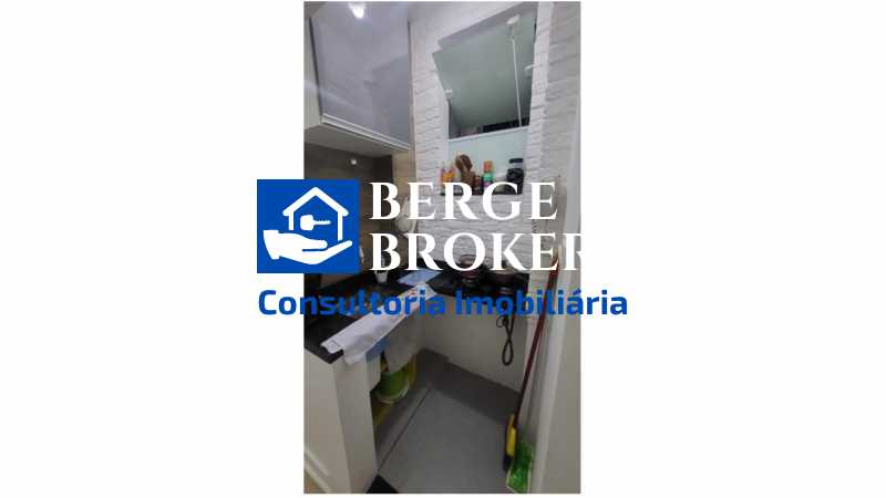 Conheça Cozinha do imóvel - Apartamento para venda e aluguel Rua Rodolfo Dantas, Copacabana, Rio de Janeiro - R$ 600.000 - RJAP10087 - 15 Cozinha - 15