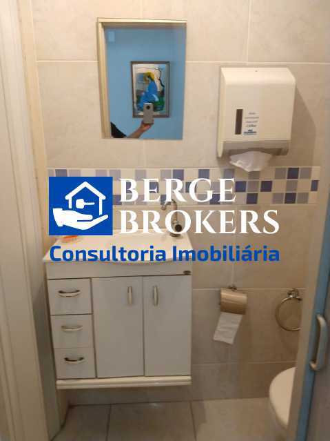 Conheça BANHEIRO do imóvel - Sala Comercial 28m² à venda Rua Barata Ribeiro, Copacabana, Rio de Janeiro - R$ 295.000 - RJSL00020 - 10 BANHEIRO - 10