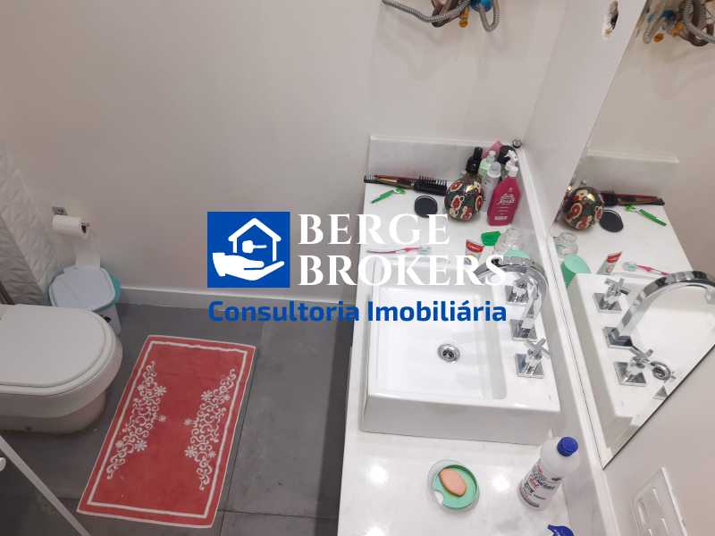 Conheça BANHEIRO SOCIAL do imóvel - Apartamento 3 quartos à venda Tijuca, Rio de Janeiro - R$ 550.000 - RJAP30441 - 14 BANHEIRO SOCIAL - 14