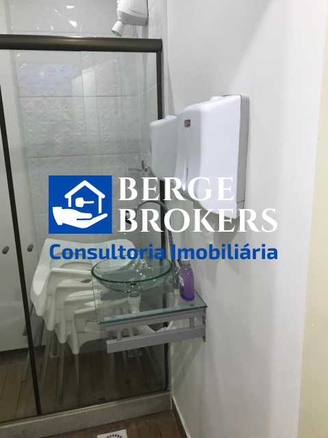 Conheça banheiro do imóvel - Sala Comercial 39m² à venda Rua Siqueira Campos, Copacabana, Rio de Janeiro - R$ 480.000 - RJSL00057 - 15 banheiro - 15