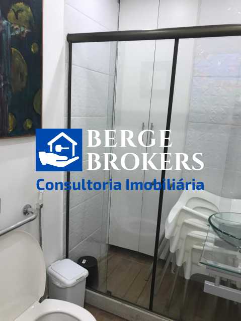 Conheça banheiro do imóvel - Sala Comercial 39m² à venda Rua Siqueira Campos, Copacabana, Rio de Janeiro - R$ 480.000 - RJSL00057 - 14 banheiro - 14