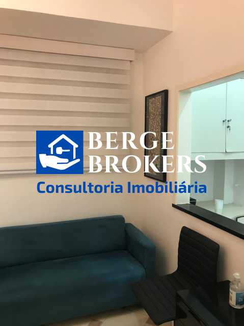 Conheça sala sala recepção do imóvel - Sala Comercial 39m² à venda Rua Siqueira Campos, Copacabana, Rio de Janeiro - R$ 480.000 - RJSL00057 - 7 sala sala recepção - 7