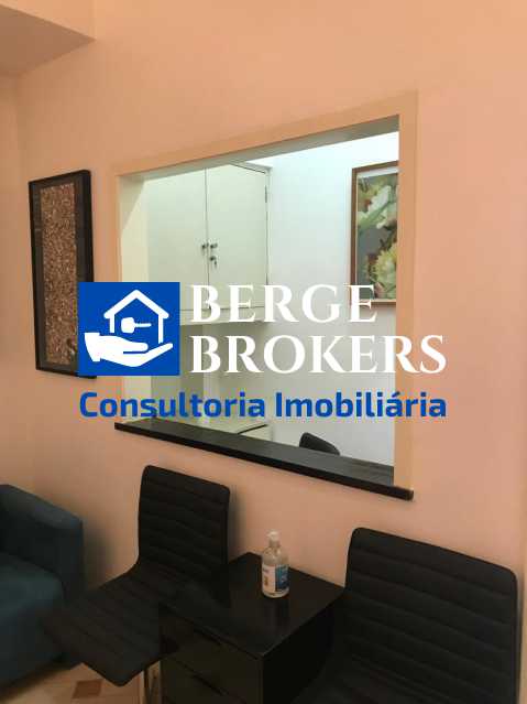 Conheça saleta de atendimento do imóvel - Sala Comercial 39m² à venda Rua Siqueira Campos, Copacabana, Rio de Janeiro - R$ 480.000 - RJSL00057 - 9 saleta de atendimento - 9