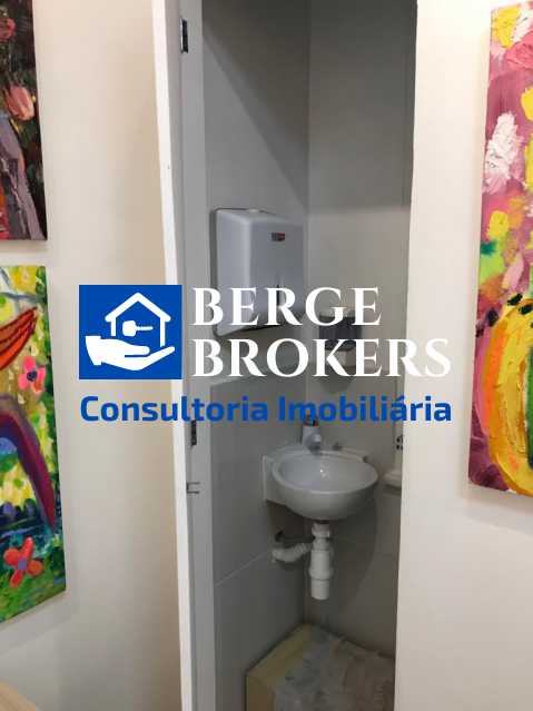 Conheça banheiro do imóvel - Sala Comercial 39m² à venda Rua Siqueira Campos, Copacabana, Rio de Janeiro - R$ 480.000 - RJSL00057 - 16 banheiro - 16