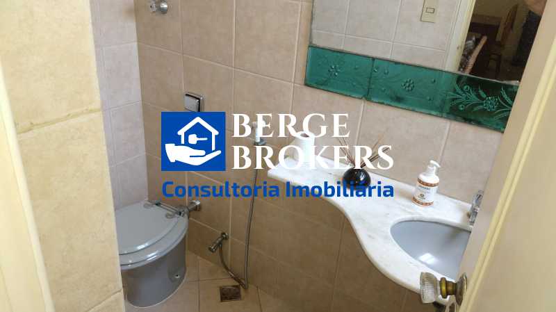 Conheça lavabo do imóvel - Apartamento à venda Rua Assis Brasil, Copacabana, Rio de Janeiro - R$ 1.800.000 - RJAP40125 - 42 lavabo - 42