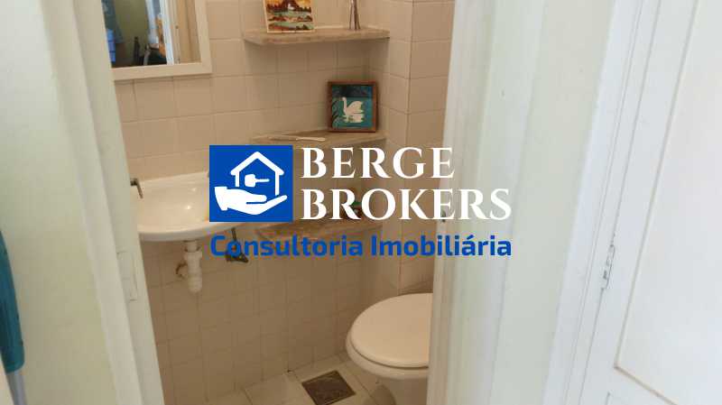 Conheça banheiro de serviço do imóvel - Apartamento à venda Rua Assis Brasil, Copacabana, Rio de Janeiro - R$ 1.800.000 - RJAP40125 - 59 banheiro de serviço - 59