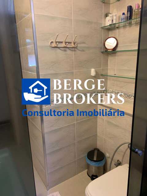 Conheça BANHEIRO SOCIAL .. do imóvel - Apartamento à venda Rua Leopoldo Miguez, Copacabana, Rio de Janeiro - R$ 1.980.000 - RJAP40133 - 15 BANHEIRO SOCIAL .. - 15