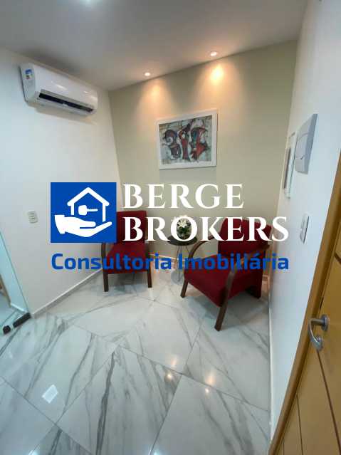 Conheça ANTE SALA do imóvel - Sala Comercial 36m² à venda Barra da Tijuca, Rio de Janeiro - R$ 320.000 - RJSL00075 - 7 ANTE SALA - 7