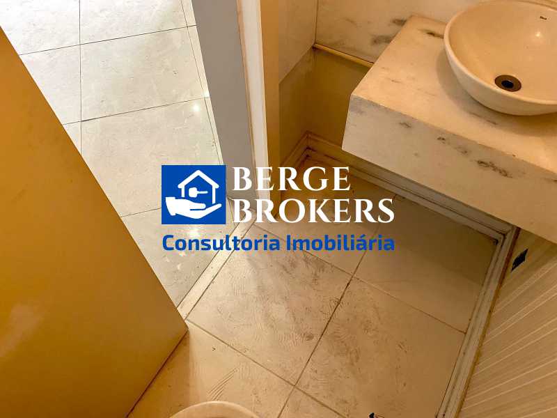 Conheça banheiro social do imóvel - Sala Comercial 29m² à venda Copacabana, Rio de Janeiro - R$ 400.000 - RJSL00080 - 17 banheiro social - 17