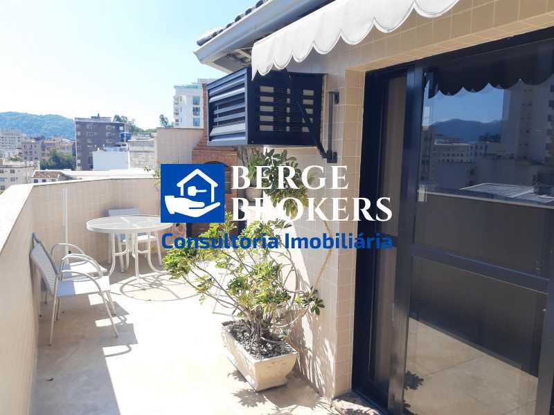 Conheça TERRAÇO do imóvel - Cobertura à venda Rua Dona Delfina, Tijuca, Rio de Janeiro - R$ 1.995.000 - RJCO30032 - 45 TERRAÇO - 45