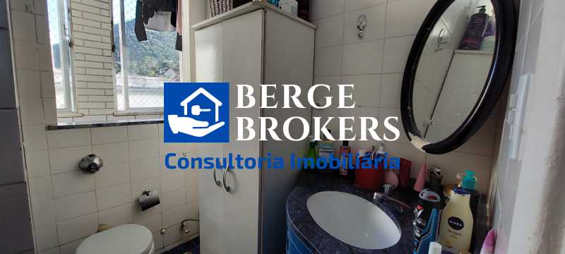 Conheça BANHEIRO SOCIAL do imóvel - Cobertura 2 quartos à venda Tijuca, Rio de Janeiro - R$ 425.000 - RJCO20015 - 10 BANHEIRO SOCIAL - 10